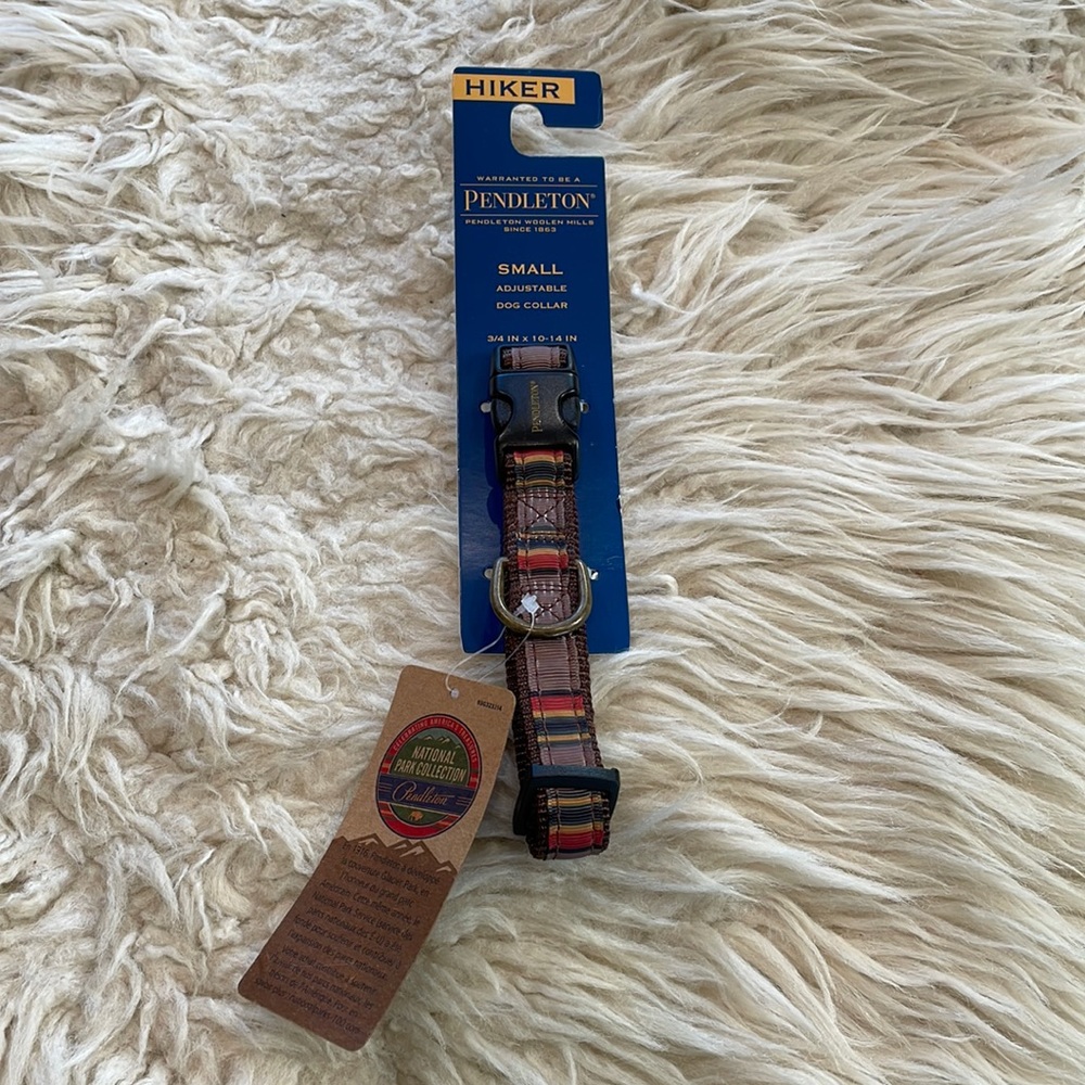 Pendleton small dog collar NATIONAL PARK COLLECTION - NWT